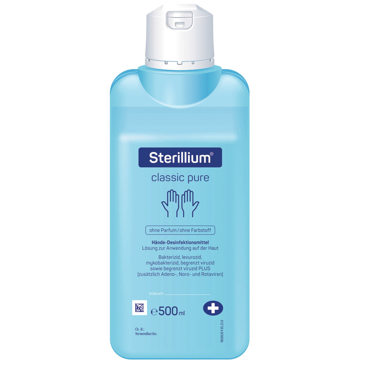 Bode Sterillium® classic pure Händedesinfektion, farbstoff- und parfümfrei, hautverträglich