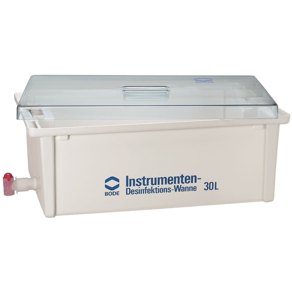 BODE Desinfektionswanne 30 Liter mit Siebeinsatz PVC – Ansicht 1