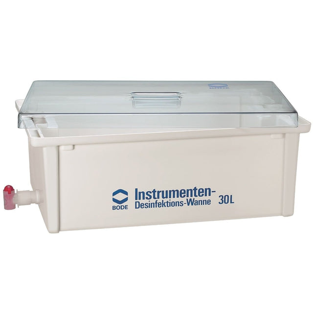 BODE Desinfektionswanne 30 Liter mit Siebeinsatz PVC – Ansicht 1