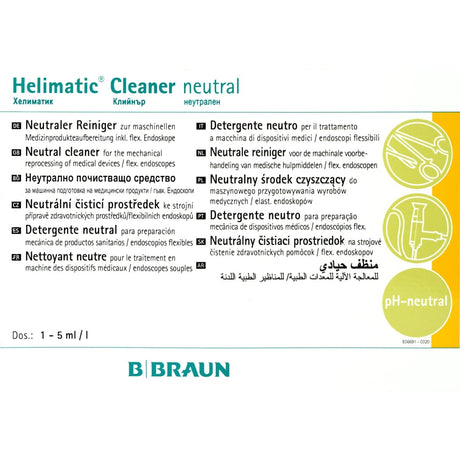 B. Braun Helimatic Cleaner neutral, pH-neutraler Flüssigreiniger – Ansicht 2