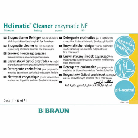 B. Braun Helimatic Cleaner enzymatic NF, Enzymreiniger für Endoskope – Ansicht 2
