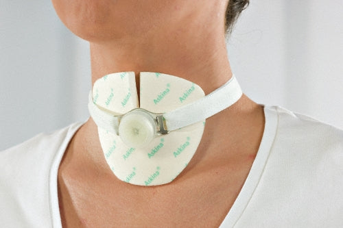 B. Braun Askina Trachea Schaufstoff-Auflage zur Tracheostomieversorgung 10 Stück 9,5 x 8,5 cm