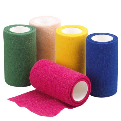B. Braun Askina Haft Color kohäsive Fixierbinde Sammelbox farbig 10 Rollen 8 cm x 4 m