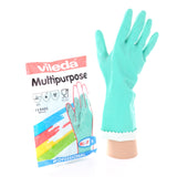 Vileda Professional Multipurpose Handschuh Der Feine, grün – Naturlatex, bis zu 40 % dicker