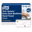 Tork Xpress Multifold Papierhandtuch, 2-lagig, weiß, H2, mit QuickDry-Technologie