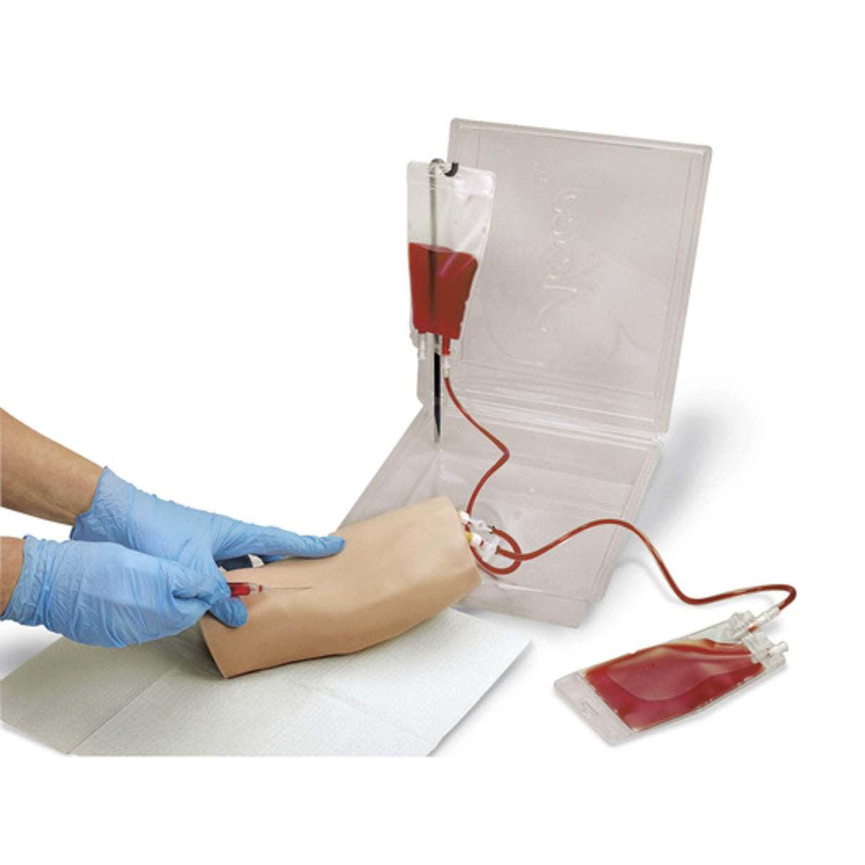 Erler-Zimmer Tragbarer Injektionstrainer IV Arm
