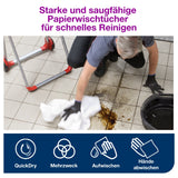 Tork Advanced Wischtuch 420 W1/W2, stark und saugfähig – Ansicht 6