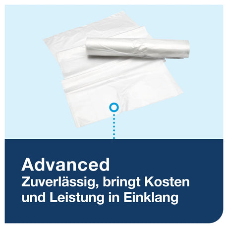 Tork Abfalleimer 50 Liter B1, feuerhemmendes Metall, wandmontierbar – Ansicht 3
