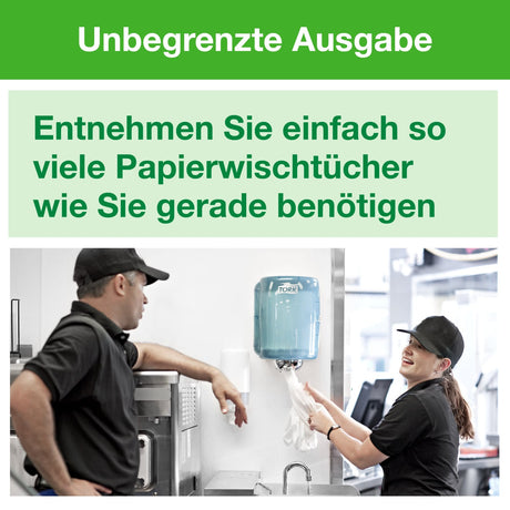 Tork Starke Papierwischtücher M2, 2-lagig, mit Prägung, saugfähig – Ansicht 4