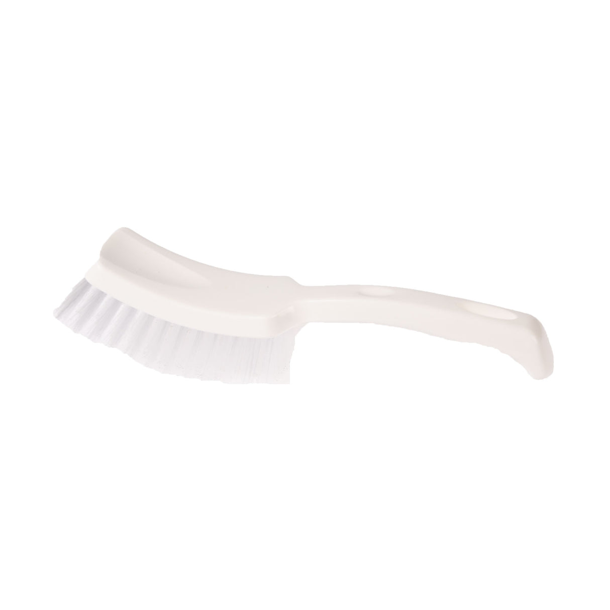 Nölle Hygiene Kurze Stielbürste, 25 cm, weiß