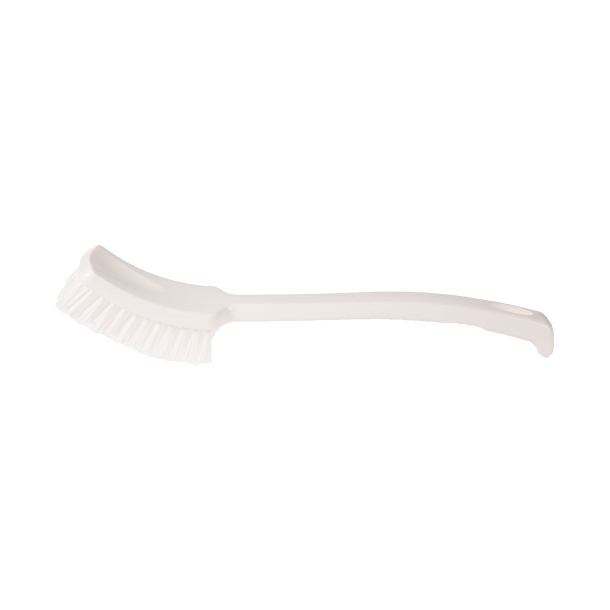 Nölle Hygiene Lange Stielbürste, 40 cm, weiß