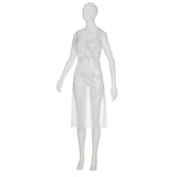 AMPri Med-Comfort Einwegschürze light, 75 × 125 cm, weiß - 1 Karton = 10 Packungen à 50 Stück