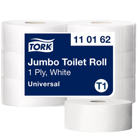 Tork Advanced Jumbo Toilettenpapier T1, 1-lagig, weiß