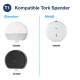 Tork Jumbo Toilettenpapier T1, 1-lagig, natur – Ansicht 7