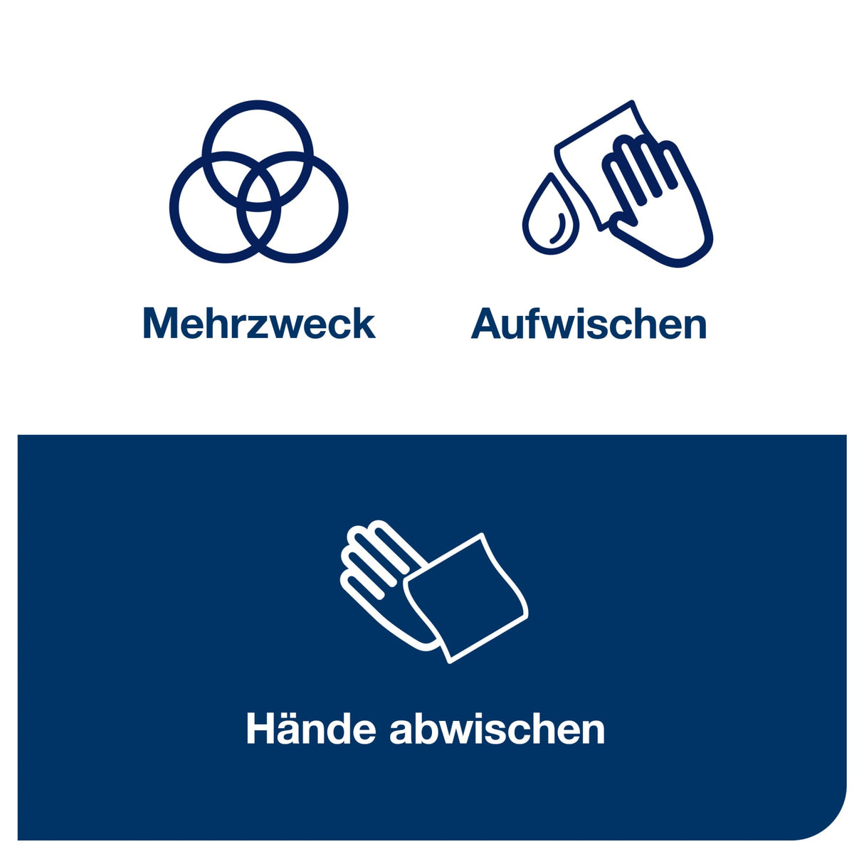 Tork Starke Papierwischtücher W5, 2-lagig, grün, weich und saugfähig – Ansicht 4