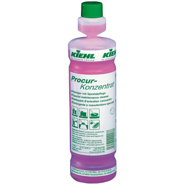 Kiehl Procur-Konzentrat Wischpflege DIN 18032 – 1 Liter Flasche