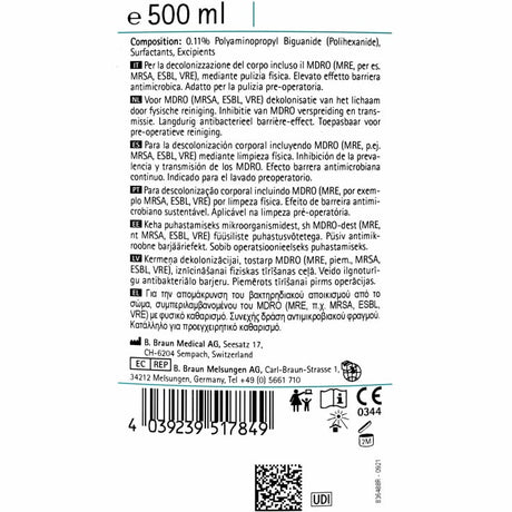 B. Braun Prontoderm Reinigungslösung zur MRE-Dekolonisation – Ansicht 2