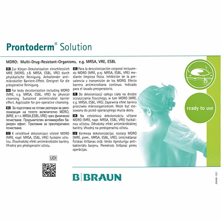 B. Braun Prontoderm Reinigungslösung zur MRE-Dekolonisation – Ansicht 4