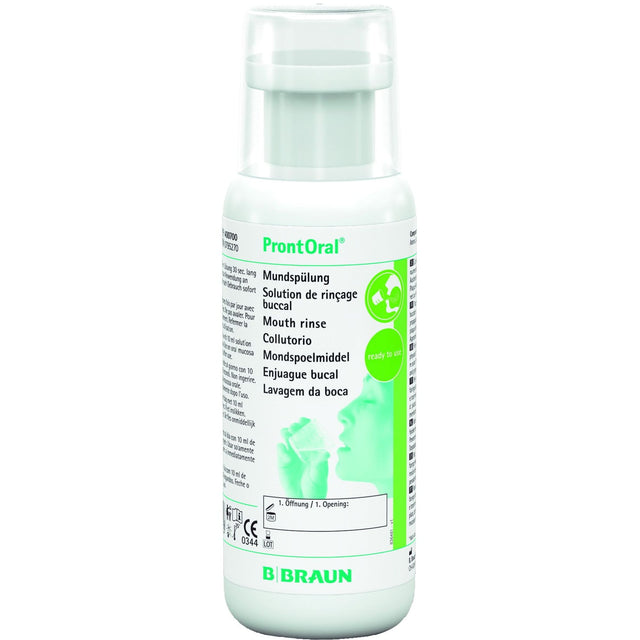 B. Braun ProntOral Mundspülung, alkoholfrei, mit Pfefferminz-Geschmack