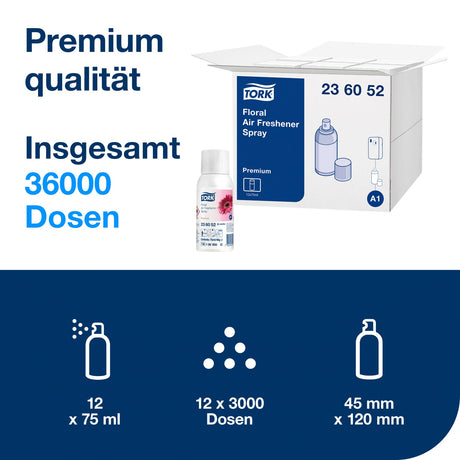 Tork Lufterfrischer Spray, langanhaltend und flexibel einstellbar, A1 – Ansicht 7