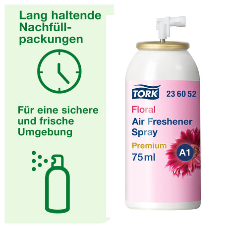 Tork Lufterfrischer Spray, langanhaltend und flexibel einstellbar, A1 – Ansicht 9