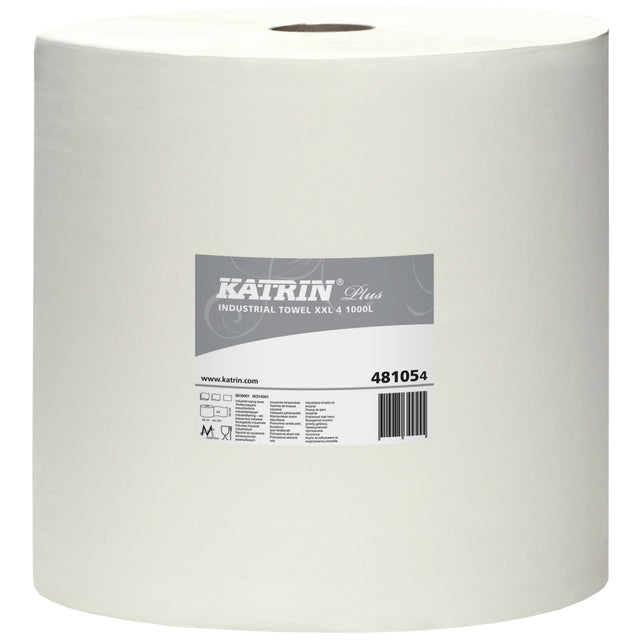 KATRIN XXL Putztuchrolle, 38 x 36 cm, hochweiß