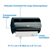 Tork Kleinrollenspender W5 mit Wandhalterung, wartungsarm – Ansicht 2