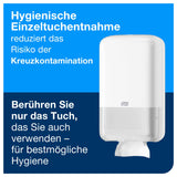 Tork Einzelblatt Toilettenpapier T3, 2-lagig, weiß – Ansicht 4