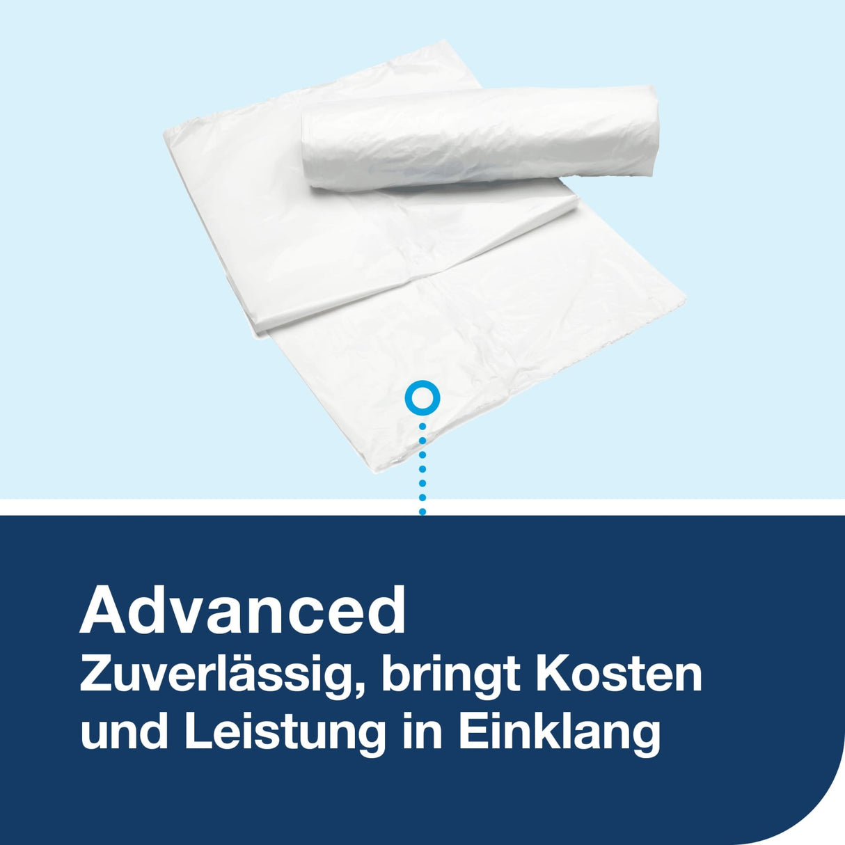 Tork Abfallbehälter Mini, 20 Liter, B2, kompaktes Design – Ansicht 3