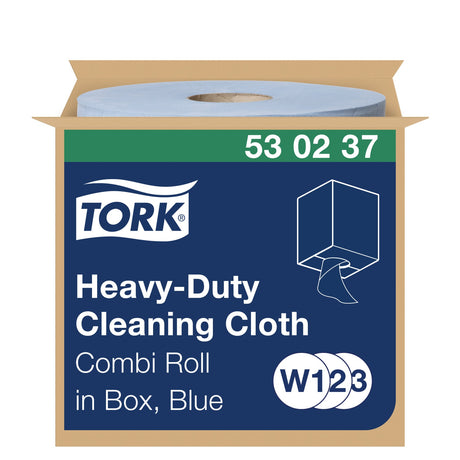 Tork Extra Starke Reinigungstücher W1/W2/W3, 1-lagig, blau, strapazierfähig