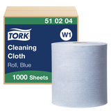 Tork Reinigungstücher W1, 1-lagig, blau – extra saugstark und flexibel
