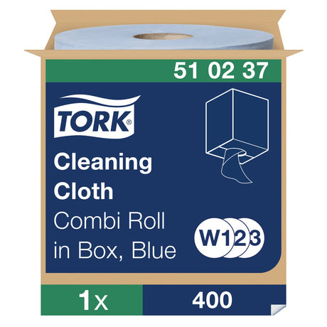 Tork Reinigungstücher W1/W2/W3, 1-lagig, 400 Tücher/Rolle, wiederverwendbar – Ansicht 9
