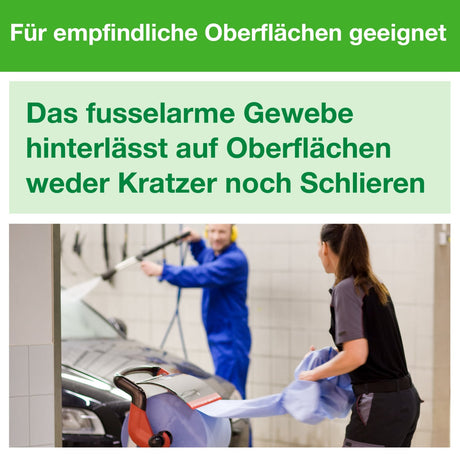 Tork Reinigungstücher W1/W2/W3, 1-lagig, weiß, 300 Tücher je Rolle – Ansicht 5
