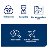 Tork Reinigungstücher W1/W2/W3, 1-lagig, weiß, 300 Tücher je Rolle – Ansicht 7