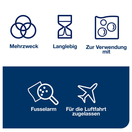 Tork Reinigungstücher W1/W2/W3, 1-lagig, weiß, 300 Tücher je Rolle – Ansicht 7
