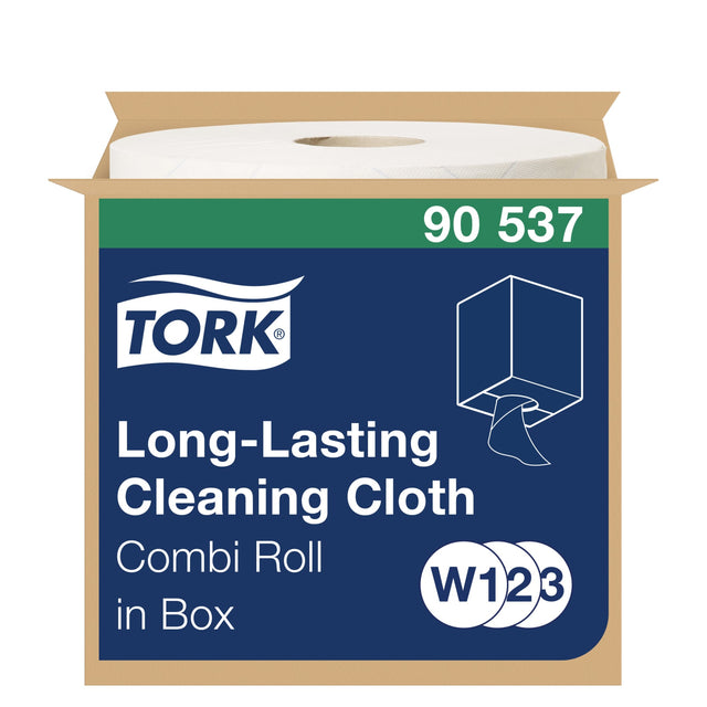 Tork Reinigungstücher W1/W2/W3, 1-lagig, weiß, 300 Tücher je Rolle