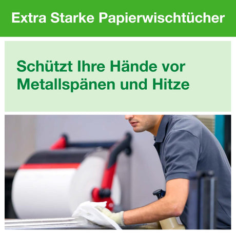 Tork Advanced Wischtuch 440, blau, W1 – stark und extrem saugfähig – Ansicht 6