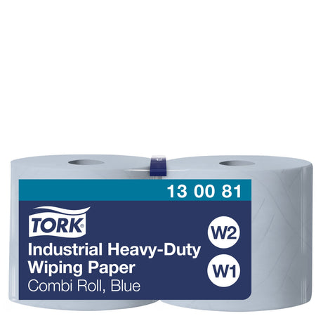 Tork Advanced Wischtuch 440, 3-lagig, blau, W1/W2 – widerstandsfähig, mit Prägung