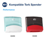 Tork Advanced Wischtuch 440, 3-lagig, blau, Einzeltücher W4 – hohe Saugkraft – Ansicht 7