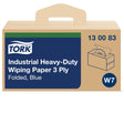 Tork Advanced Wischtuch 440, 3-lagig, blau, Handybox W7 – besonders saugfähig