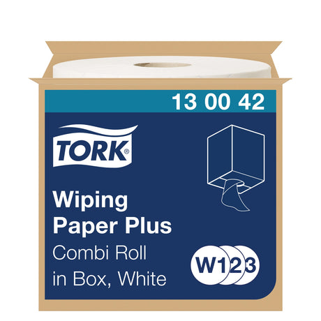 Tork Advanced Wischtuch 420, hochweiß, 2-lagig, W1/W2/W3 – hohe Kapazität