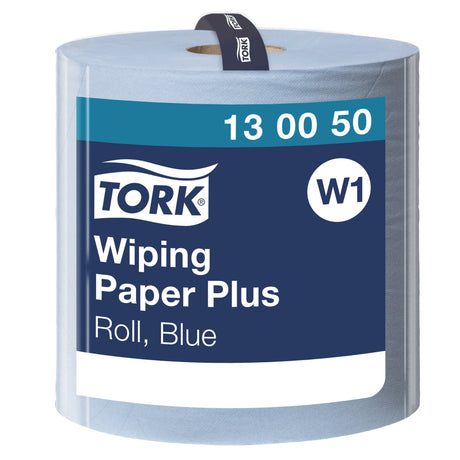 Tork Advanced Wischtuch 420, Großrolle, blau, 2-lagig, W1 – mit Prägung – Ansicht 9