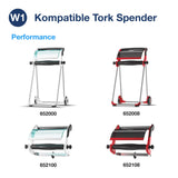 Tork Universal Papierwischtuch 2-lagig, blau, W1 – Ansicht 6