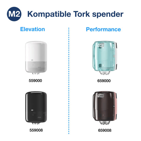 Tork Advanced Papierwischtuch 2-lagig, hochweiß, M2 – Ansicht 6