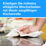 Tork Küchenrolle, 3-lagig, weiß, extra saugfähig – Ansicht 5