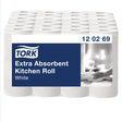 Tork Küchenrolle, 2-lagig, weiß, extra saugfähig, geprägt
