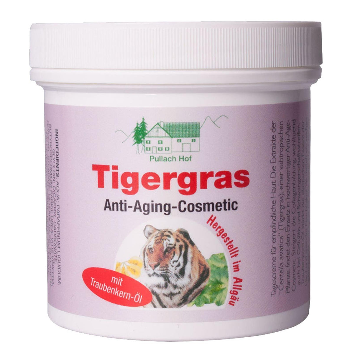 Pullach Hof 3 x Tigergras Anti-Aging Creme 250 ml