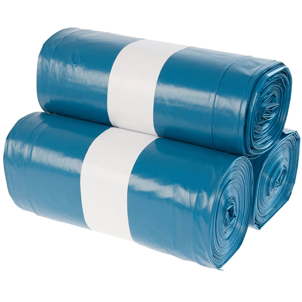 Praxy Müllsäcke 500 + 450 x 1250 mm (180 L) Typ 100 blau