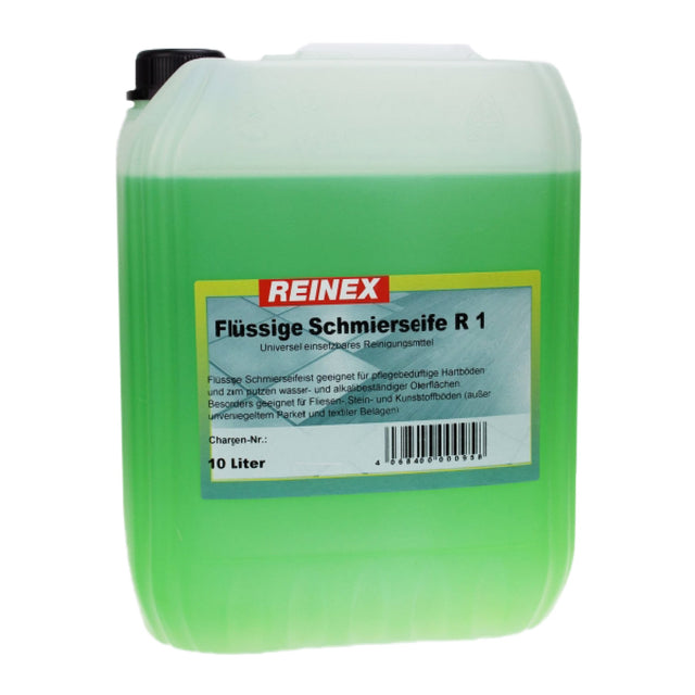 Reinex R 1 Schmierseife, flüssig – umweltverträglich für wasser- und alkalibeständige Flächen