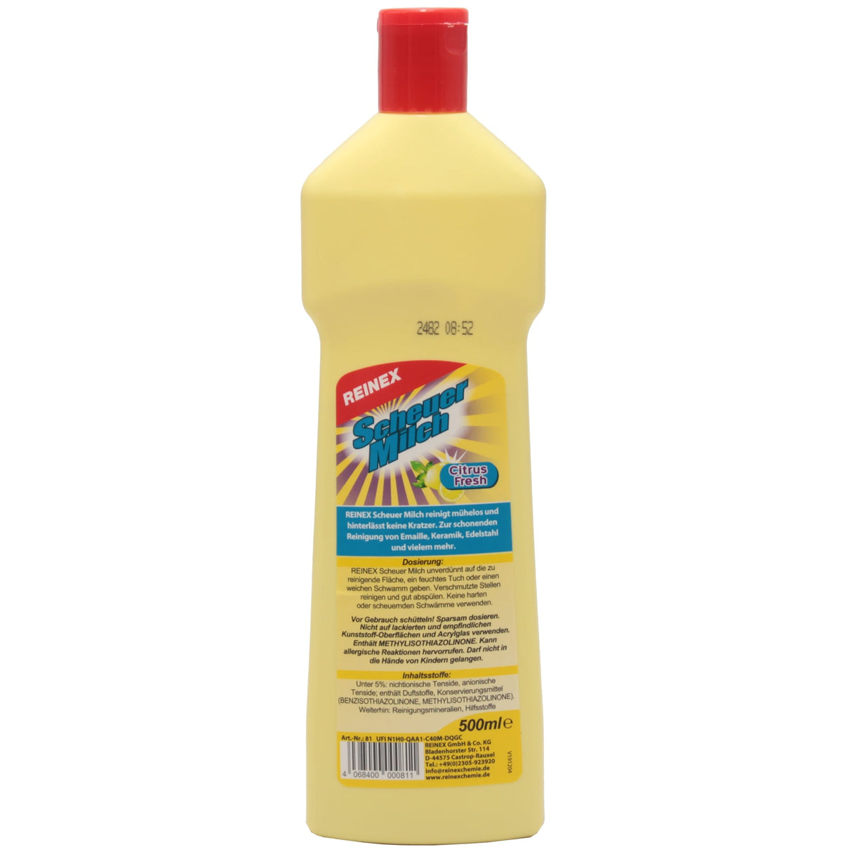 Reinex Scheuermilch Citro frisch – kratzfrei für Keramik und Edelstahl – Ansicht 2